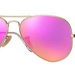 Ray-Ban Pink Aviator Sunglasses Photo 0