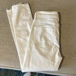 AGOLDE  Premium White Skinny Raw Distressed Hem Style A018-1013 Size 26 Photo 9