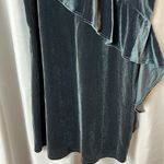 19 Cooper  Dress faux Velour Ruffle Y2K Mini Dress Size XS Photo 2