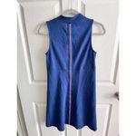 Title Nine Midi Dress Womens Small Sleeveless Blue/Red Activewear Tennis Golf Photo 7