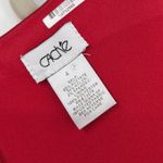 Cache Satin Y2K Cocktail Dress Sz 4 Red Ruched Holiday Valentines Bodycon USA Photo 7