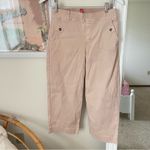 Spanx BOGO  Stretch Twill Cropped Wide Leg Pants in Blush Pink Petite Medium Photo 3