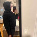 Pangaia Charcoal Hoodie with Text Label Black Photo 4