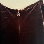 Nookie  Chocolate Brown velvet Dress Photo 10