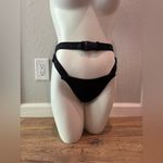 CXIX Buckle Up Cheeky Black Pole Festival Swim Adjustable Bottoms XS S Photo 2