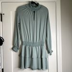 Amanda Uprichard  Ruffle Dress‎ in Seafoam Photo 1