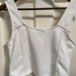Shyanne Cute Summer White Corset Top Photo 1