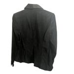 CAbi  Velvet Satin Dinner Jacket Blazer Womens 8 NYE Party Gala Black Photo 6