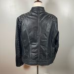 Milwaukee Leather Jacket Women’s 3X Distressed Leather Concealed Carry Pockets Black Size undefined Photo 2