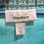 Dress Barn  Teal Sleeveless Top with Wooden Embellishments Size Small Photo 6