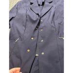 Piper By Smartpak Equestrian English Show Jacket Navy Blue Wmns 10 Long Sleeve Photo 9