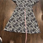 Black Halo  White and Blue Sheath Dress Photo 9