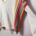 Roxy Sweater Women's XS Turning Out Knit Hooded Long Sleeve Cover Up Beach Surf Photo 5