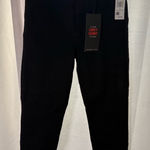 Celebrity Pink The Deb Organic Cotton Skinny Hi Rise Black Raw Hem Jeans NWT Photo 0