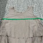 Tan Layered Flowy Tank Top Size M Photo 5