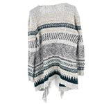 CAbi Shetland Fringe Western Boho Drape Oversized Waterfall Cardigan Sweater Photo 6