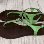 Schutz Womens Size 8  Lime Green Sandals Photo 4