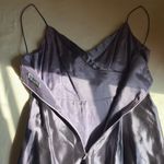 Vintage 90s Laundry by Shelli Segal Plum Satin Slip Gown Bias Cut Maxi Dress 8 Purple Photo 9