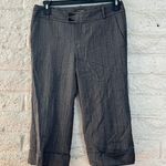 Banana Republic Women's Gray Capri Pants Size 6 Ladies Stretch Polyester wool Photo 7