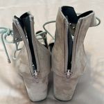 So Me Sydney sz9 4.5” block heel tan suede like sandals minimal signs of wear Size 9 Photo 3