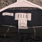 Elle  Black White Ankle Elastic Waist Pants Size Medium GUC #7594 Photo 4