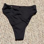 SKIMS NWT  Mid Waist Bikini Bottom in Black Onyx- Size Small Photo 5