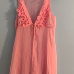 vintage Sabrina Carpenter inspired baby doll blouse pink with ruffle detail Size M Photo 0