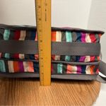 LeSportsac Multicolor Rainbow Convertible Expandable Nylon Crossbody Bag Purse Photo 9