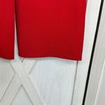 Tuckernuck Crop Pants Compression Knit Ashford Red Small Pull On High Waist Photo 6