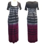 C&C California Maxi Dress Womens Small Tie Dye Hippie Beachy Lounge Resort Photo 1