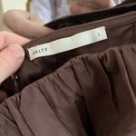 Salty  Brown Long Sleeve Blouse Photo 2