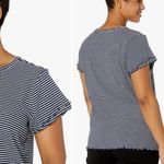 Jessica Simpson Womens Sweater Plus 1X Black Striped Blouse Pullover Stretch Photo 1