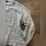 1. State  Gray Cable Knit Sweater Photo 4