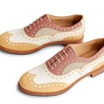 The Office of Angela Scott Mr Doubt in Sorbet gold / metallic/ cream 37.5 / 7.5 Photo 0
