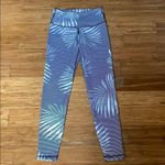 Old Navy Active Palm Print Striped Leggings Size Small Photo 1