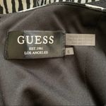 Guess  Mini Dress Black White Cutout High Neck Sleeveless Mini Dress Size 6 Photo 7