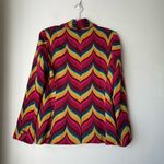 Trina Turk  West Village Chevron Jacquard Blazer 4 Photo 8