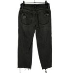 All Saints Ivy Destroy Boy Black Cropped Distressed Jeans 25 Photo 2