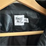 Princess Polly  Cropped Belted Leather Jacket Photo 5