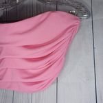 LA Hearts L.A. Hearts Pink Strapless Ruched Top Photo 2