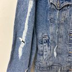 Highway Jeans  Distressed‎ Denim Jacket womens size small Photo 2