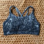 Lululemon  Energy Sports Gym Yoga Bra Medium Support Black White Alouette 8 Photo 1