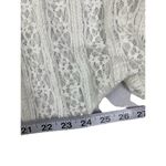 Dress Barn  Women's White Lace Full Bloom Top Photo 4