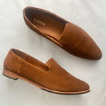 PATINA x PORTLAND LEATHER GOODS Pointed Flats Loafers Toffee Caramel Tan 10 Brown Photo 2