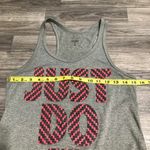Nike Grey Just Do It Tank Top; size Small Photo 3