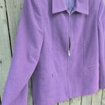 Harvé Benard Harve Benard Women's Purple Jacket Wool Blend Photo 2