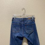 Anthropologie Pilcro Embroidered Cuff Hem Slim Straight Jeans 25 Photo 6