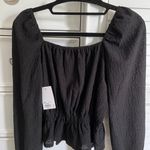 SO Square Neck Lace Blouse Photo 2