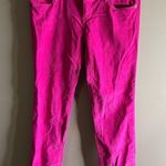 American Eagle NWT  Vibrant Pink Jeans size 2 corduroy Photo 1