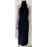 Reiss Black Clemmy Cashmere Blend Sweater Dress Photo 3